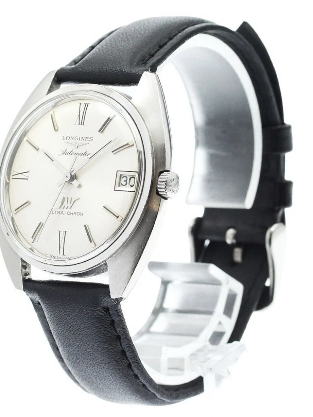 LONGINES Ultracron Date cal.6651 Silver Dial Automatic Men's Watch_921638